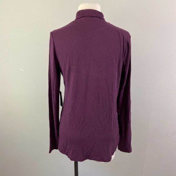 NWT PREMISE‎ STUDIO Purple Turtleneck - Picture 5 of 9